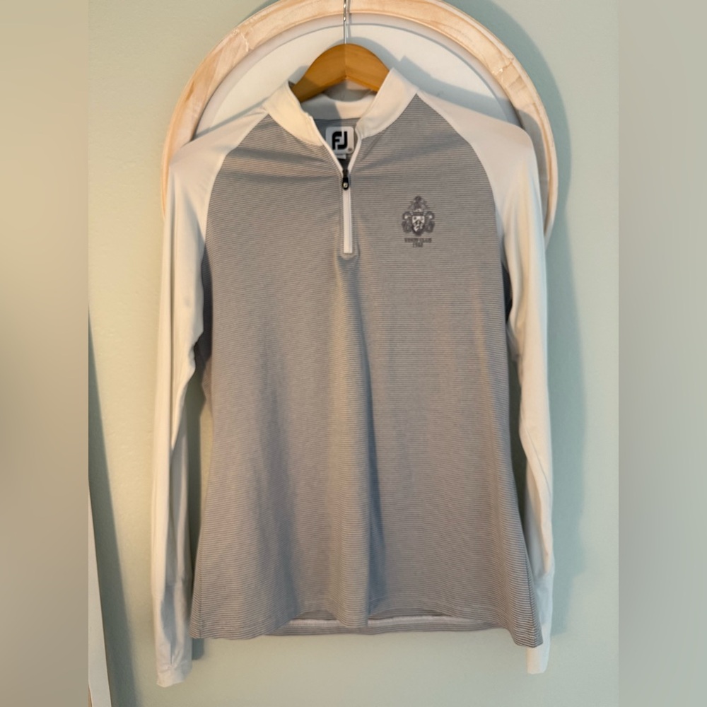 FootJoy Two-Tone Quarter-Zip Pullover